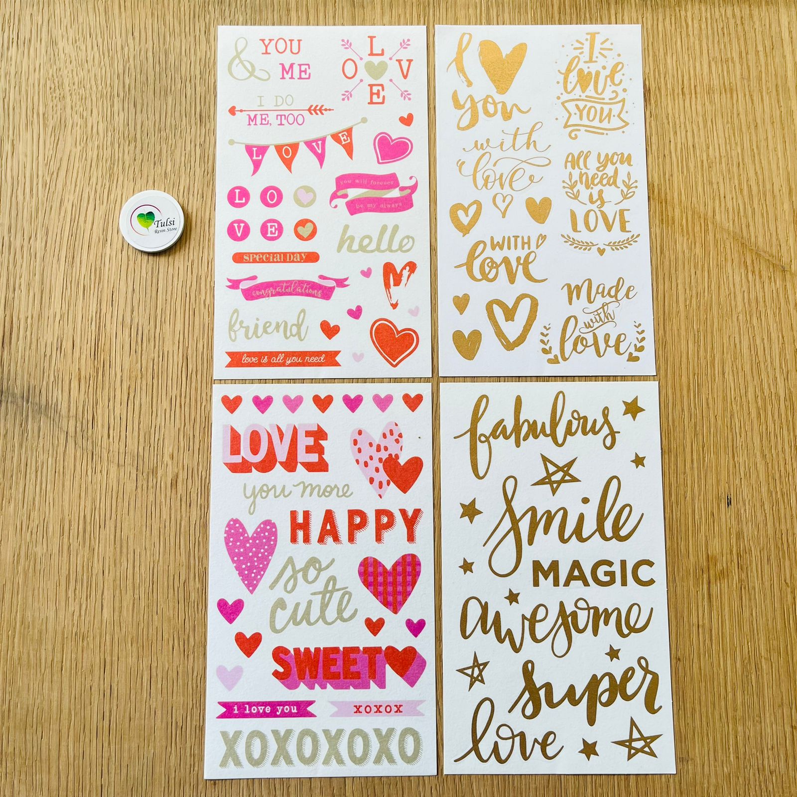 Colourful Deco Sticker (B)