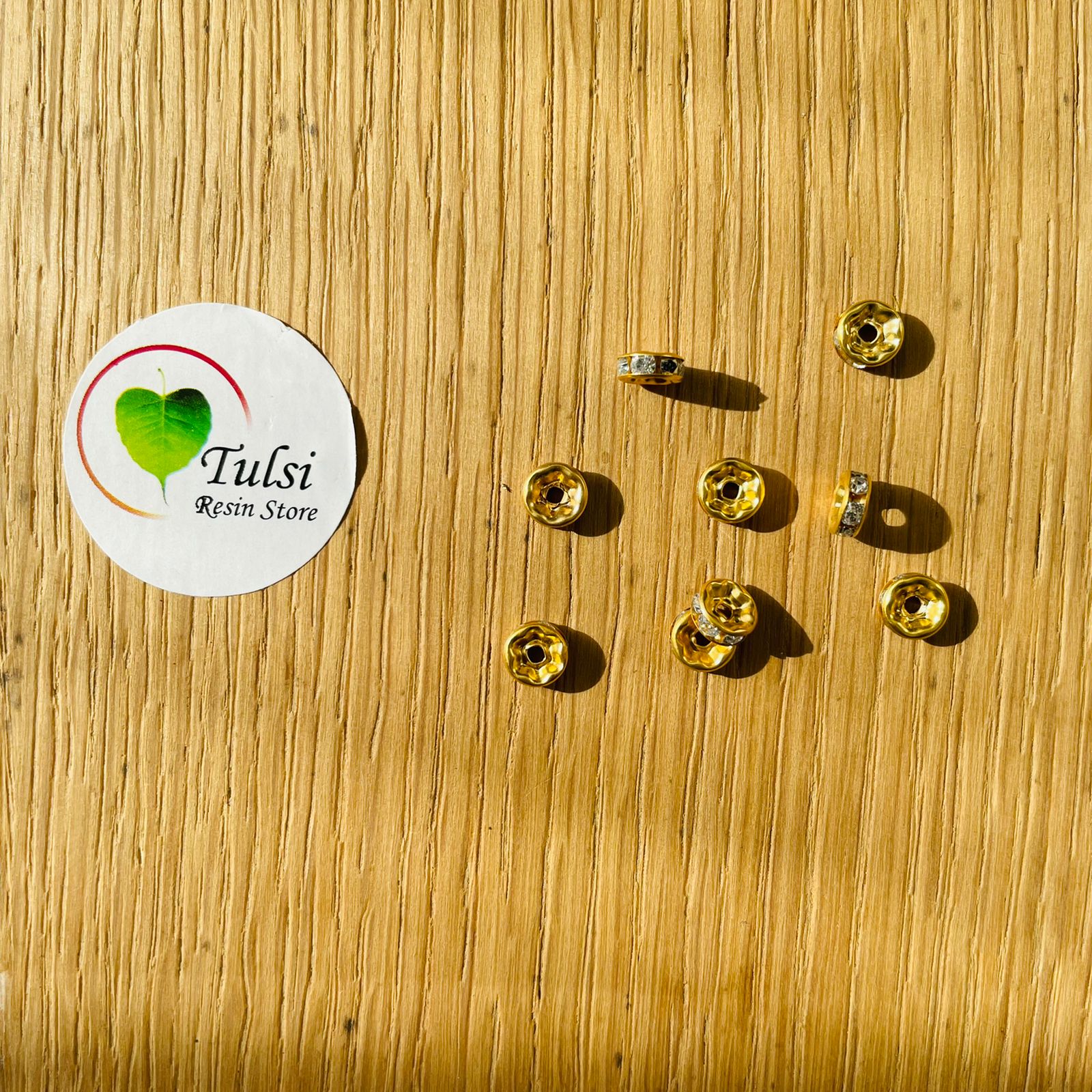 Diamond Beads (A) - Golden (10 Gram)