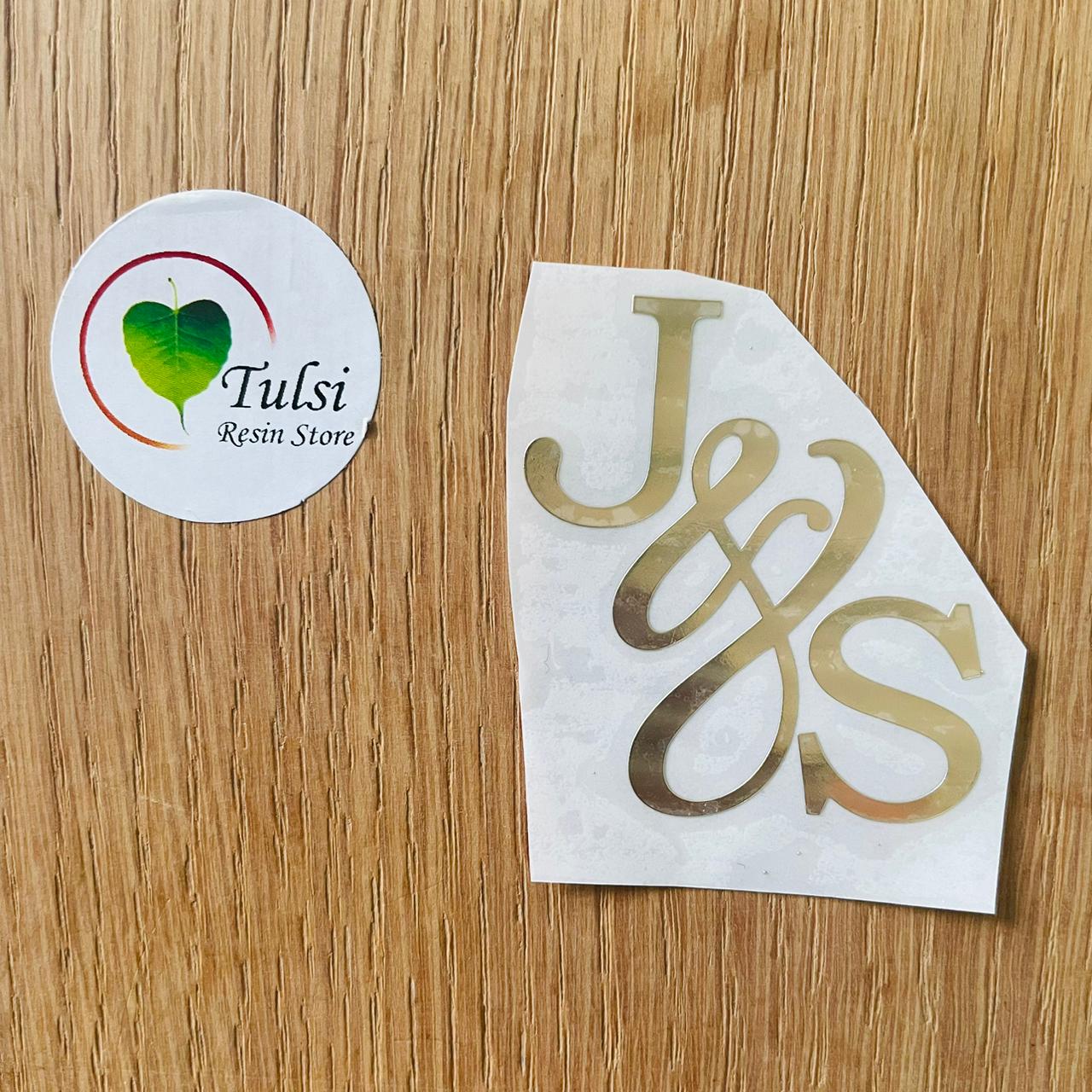 Custom Metal Sticker - Logo Design