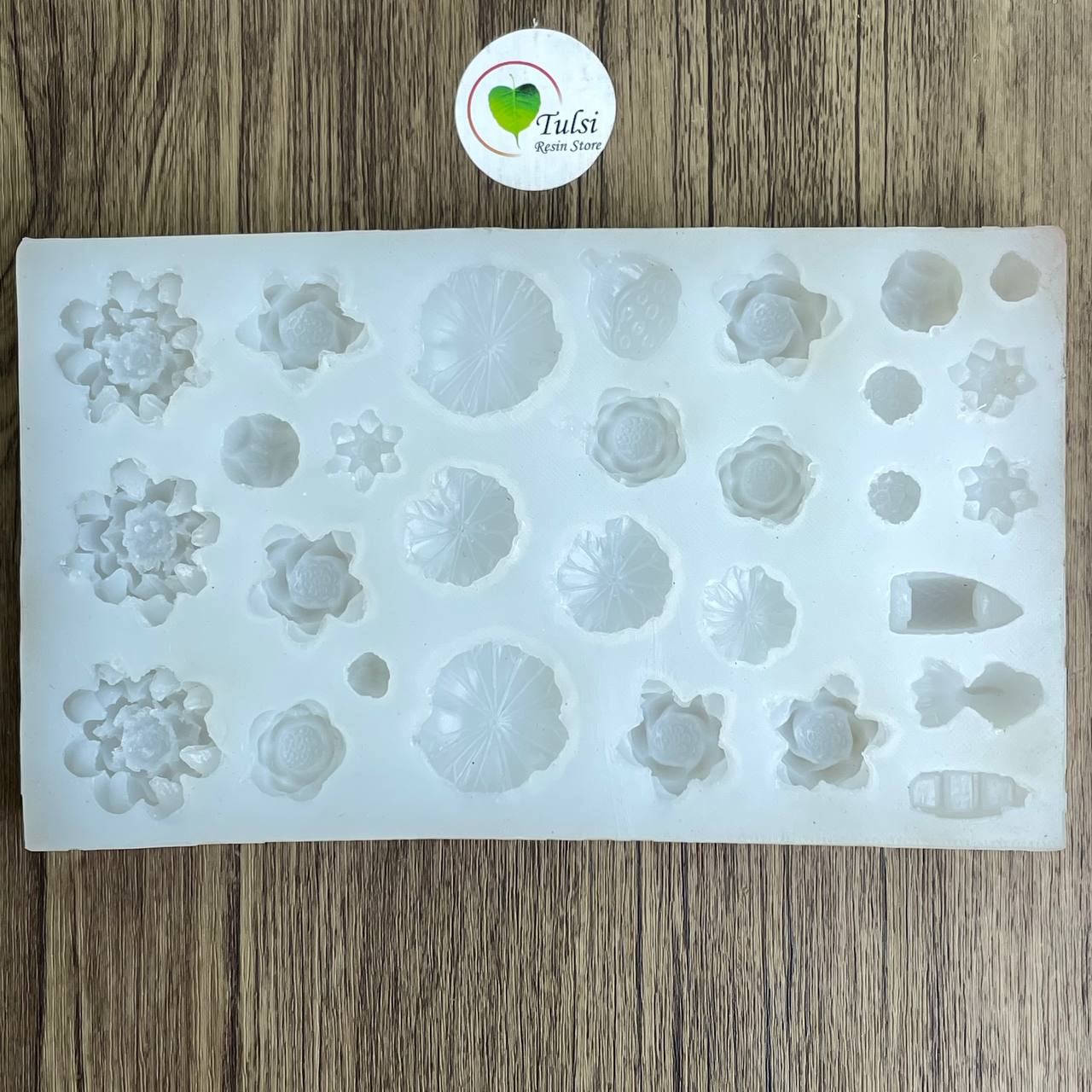 Lotus Pond Miniature Mould (C) - 29 Cavity (HM)