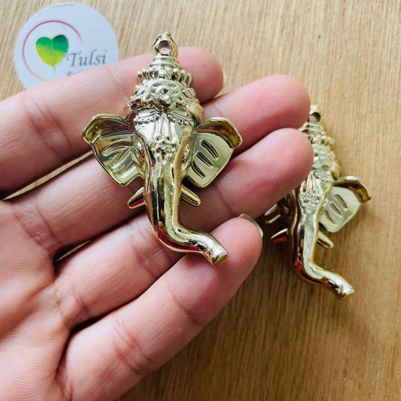 3D Golden Ganesha - Big