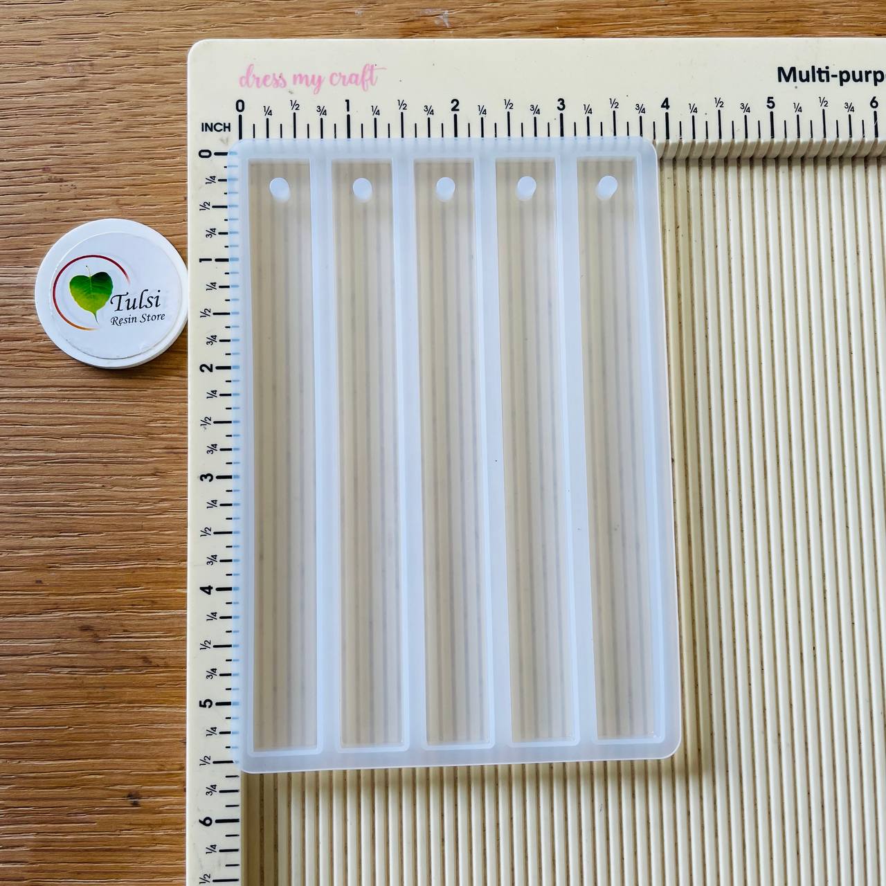 5 Cavity Thin Bookmark Mould