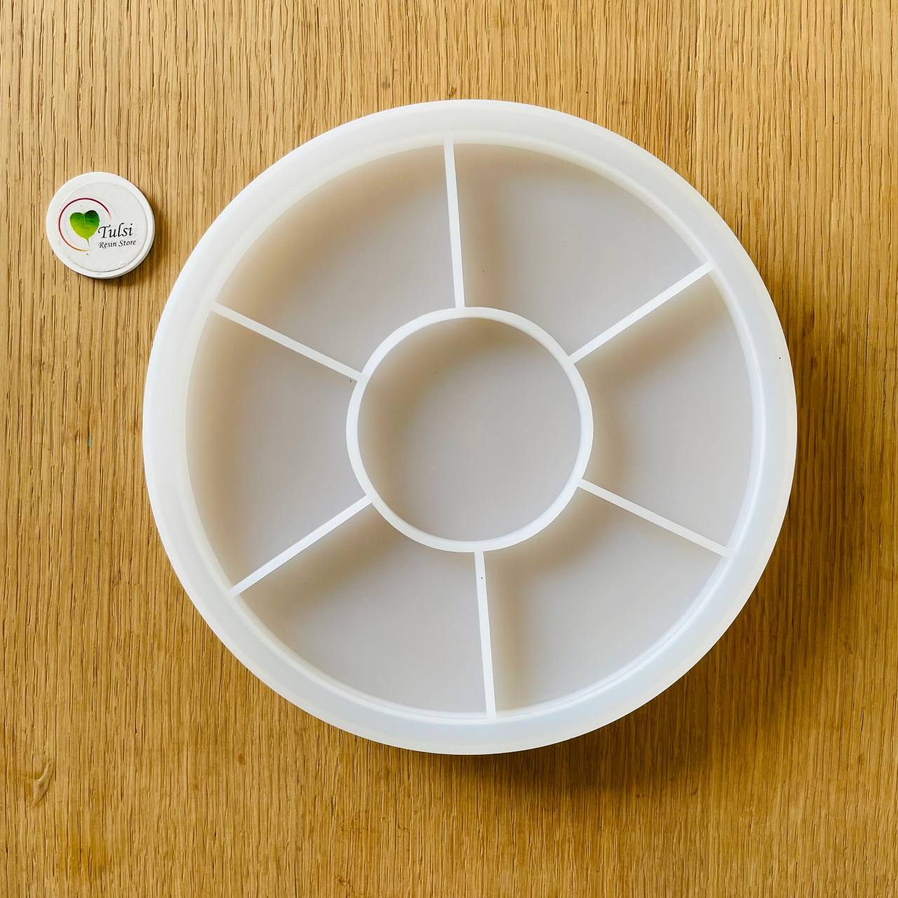 8" Round Mould Tray With Boundary