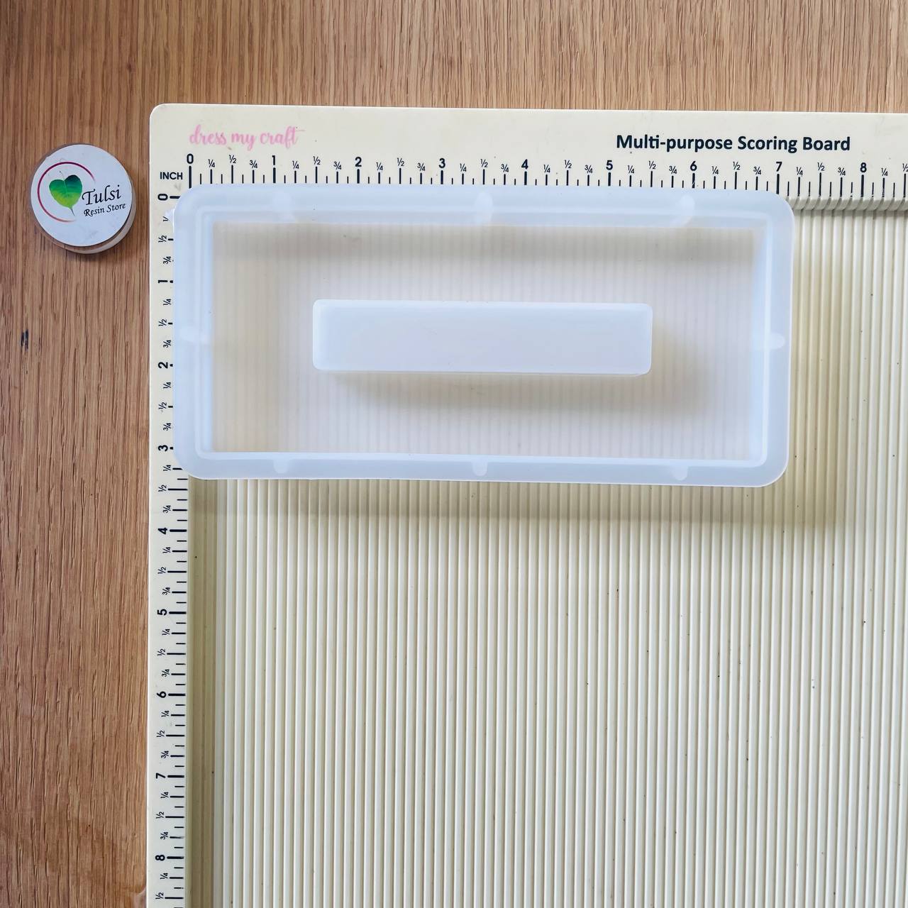 Twin Heart Frame With Stand Mould (B)