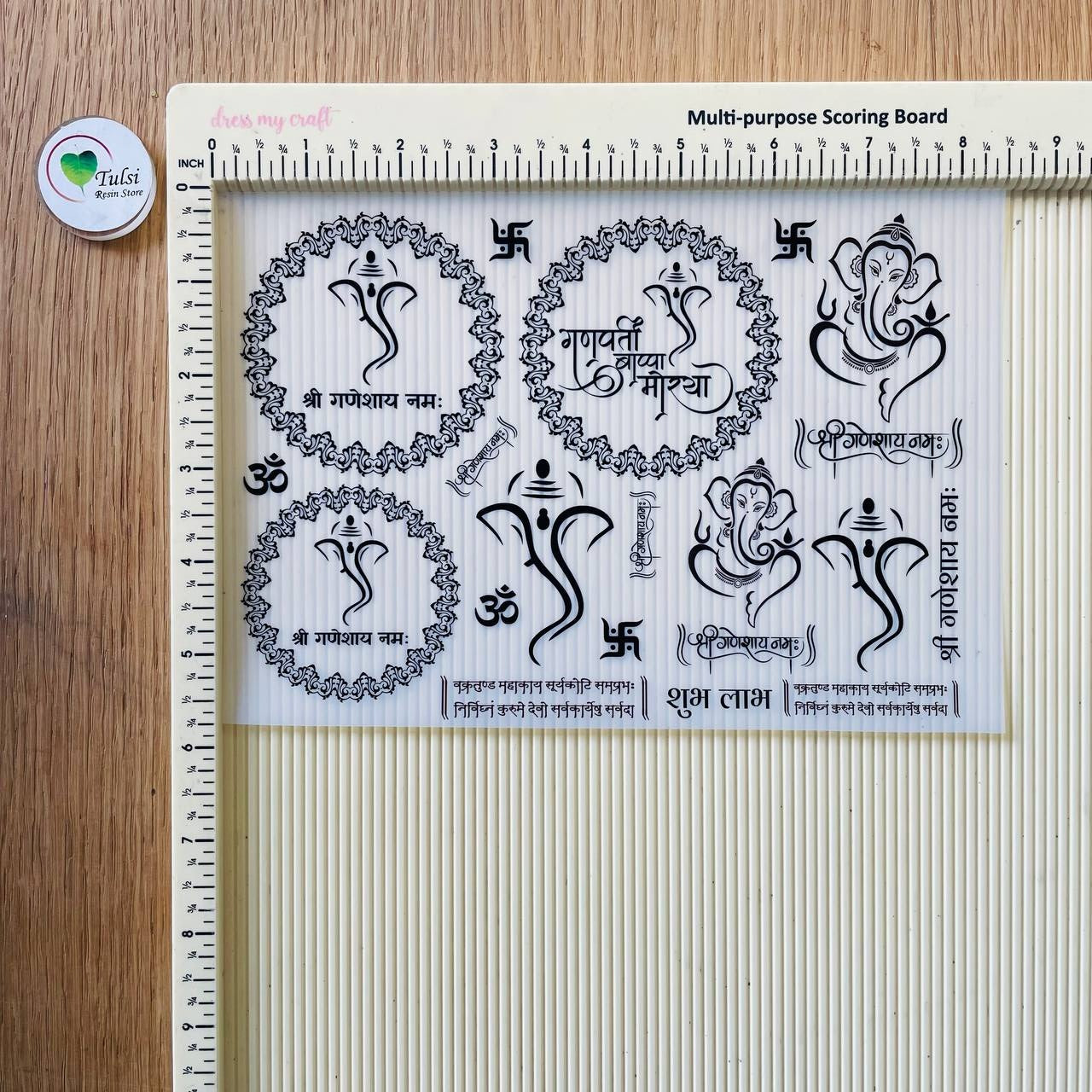 A5 Insert Sheet - Ganesha Mix (B)