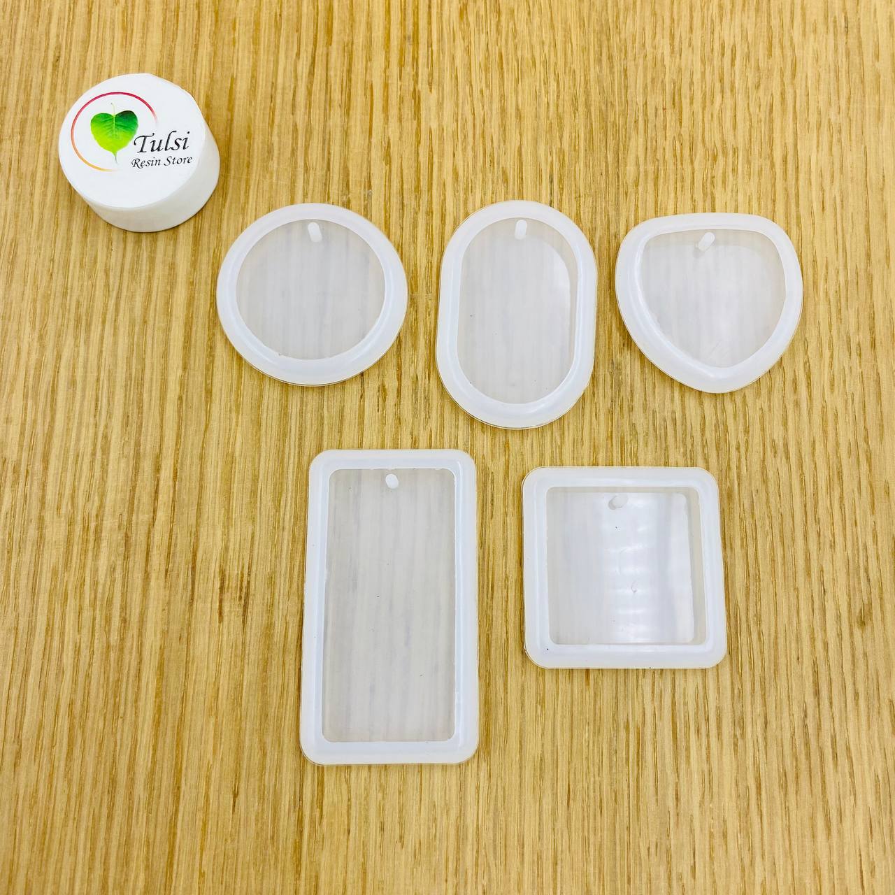 5 Pcs Keychain/Pendant Mould