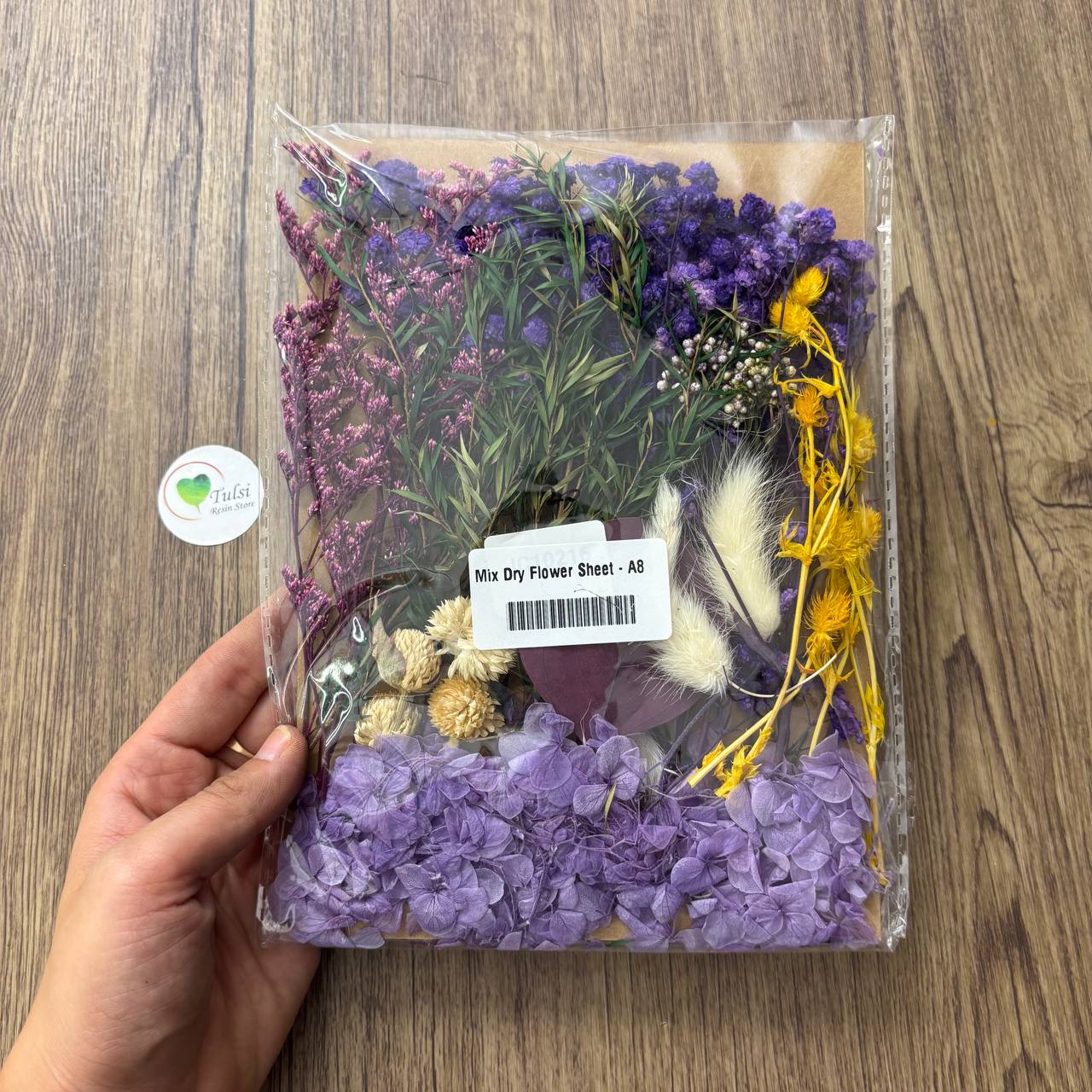 Mix Dry Flower Sheet - A8