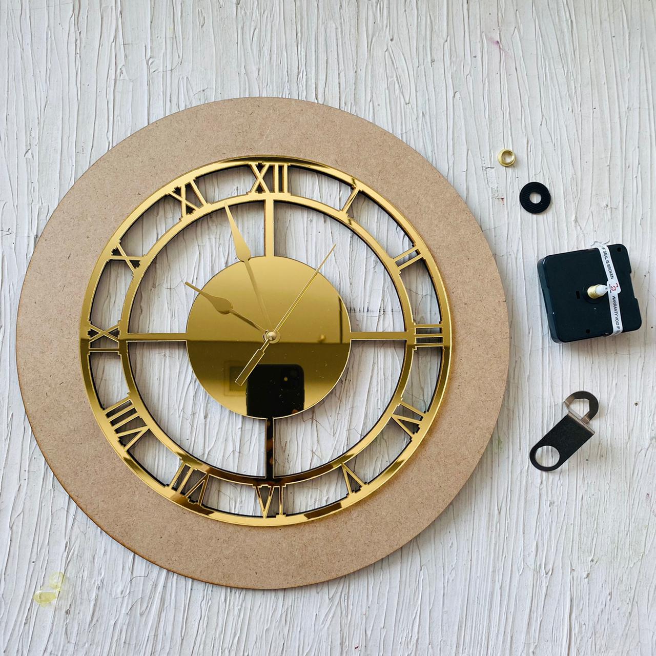 12" Clock Set With Ring cutout