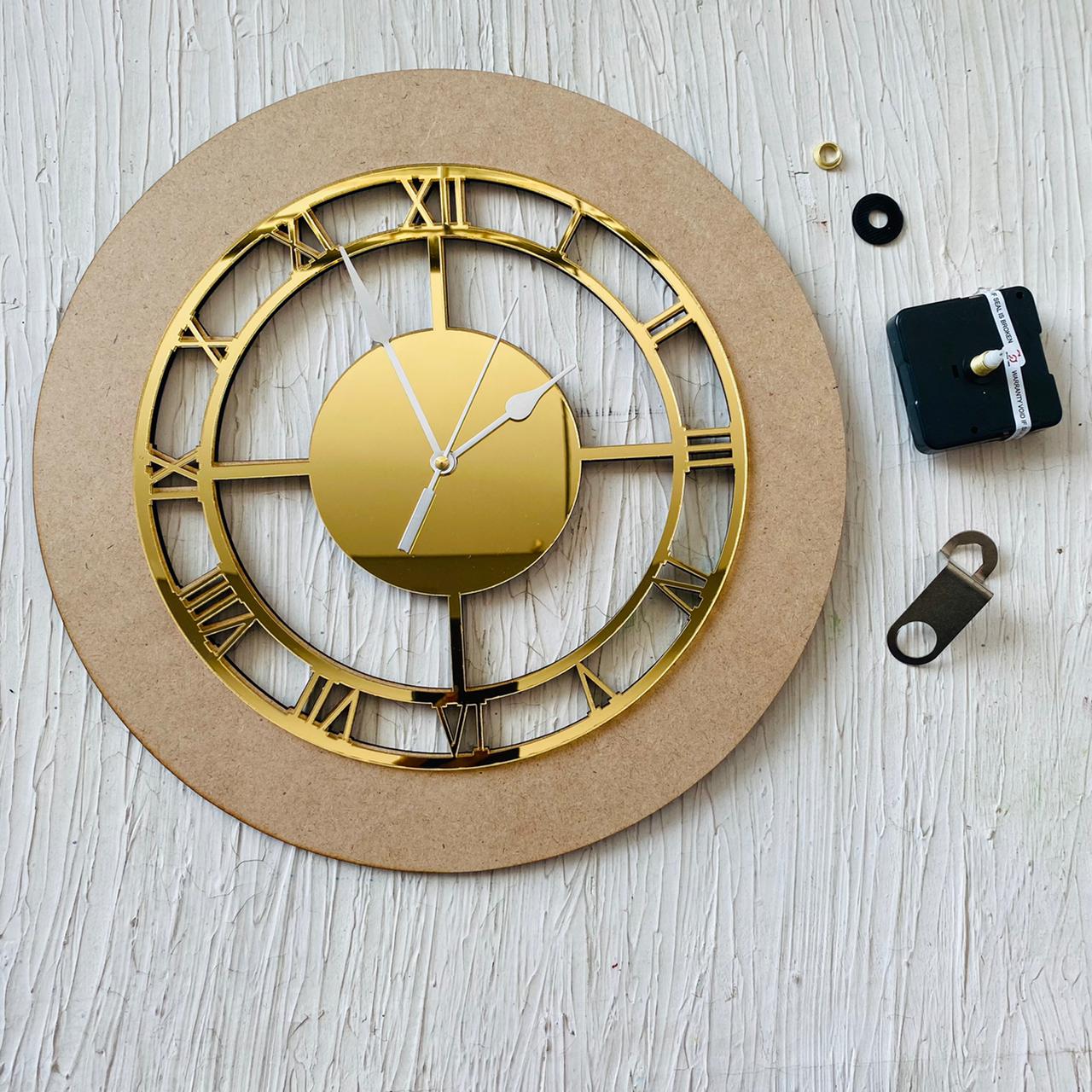 12" Clock Set With Ring cutout