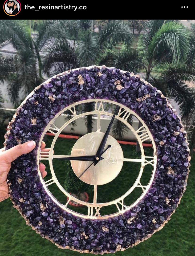 14" Clock Set With Ring cutout