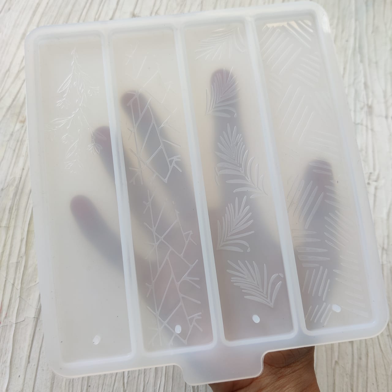 4 in 1 Bookmark Mould (A)