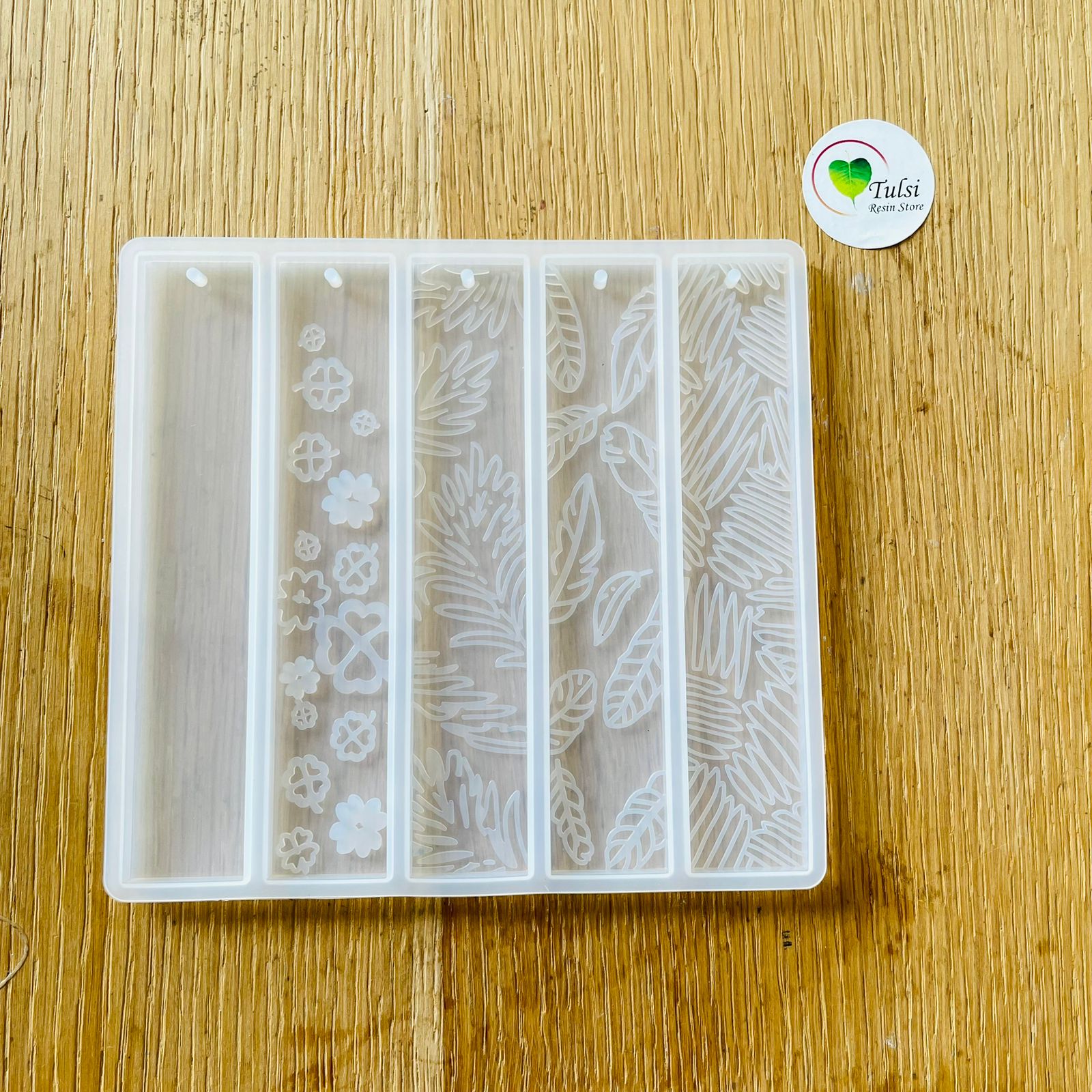 5 in 1 Engraved Bookmark Mould (A)