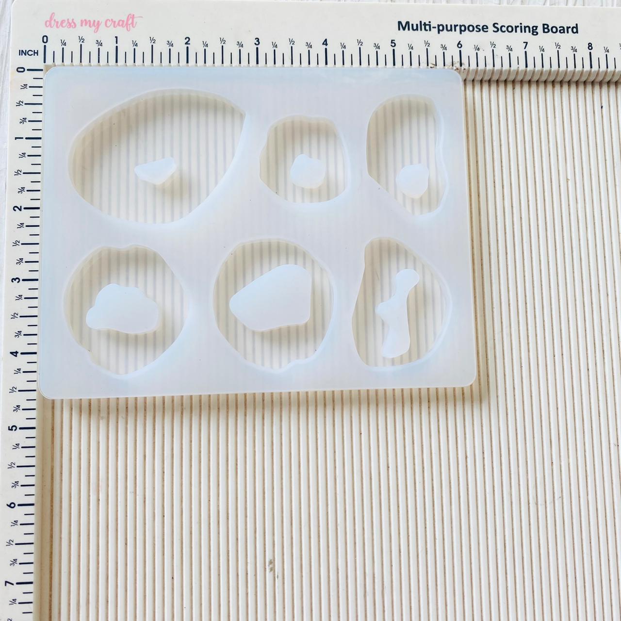 6 in 1 Agate Pendant Mould