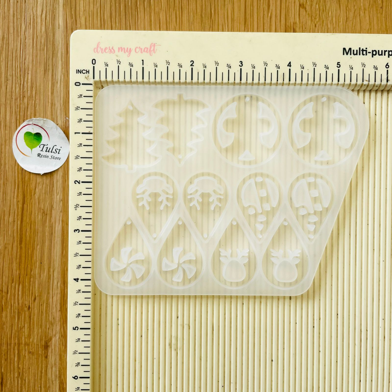 Christmas Theme Earring Mould (A)