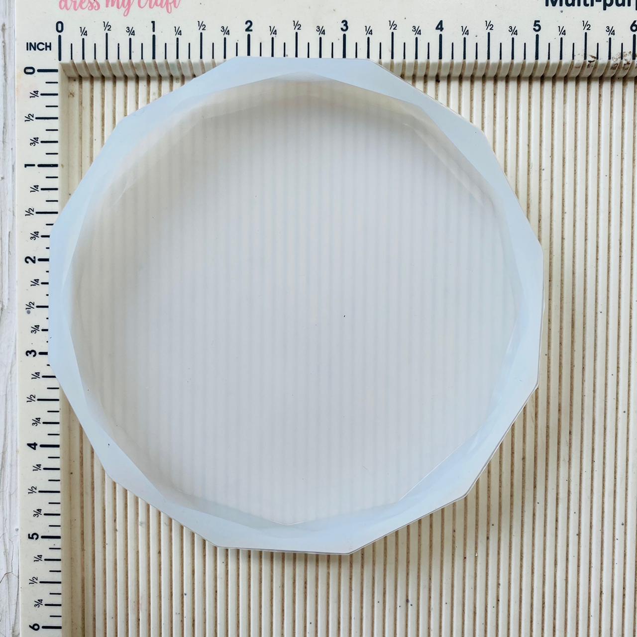 Diamond Coaster Mould - Round