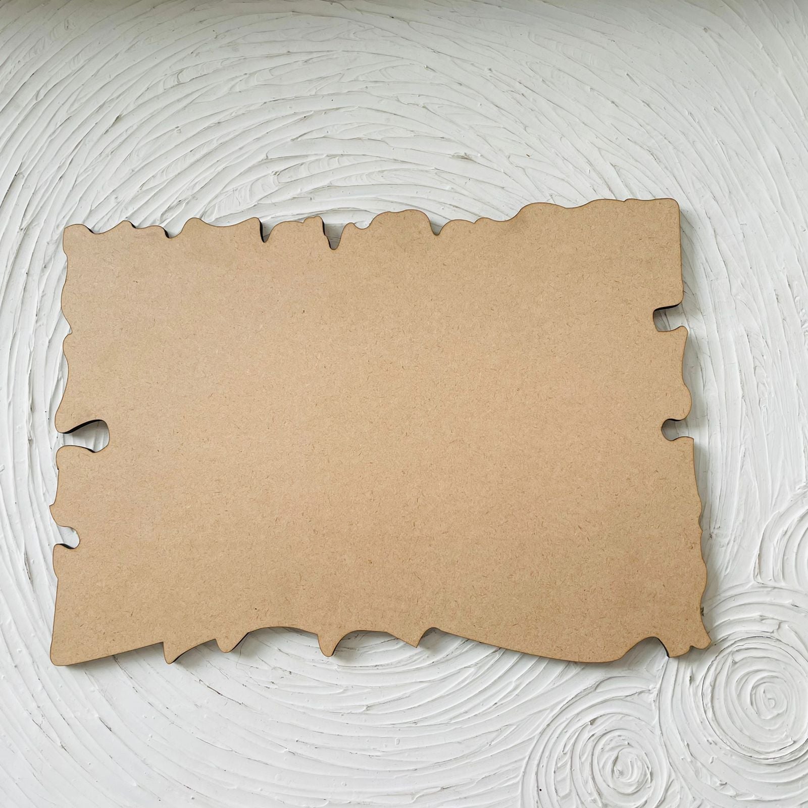 Designer Uneven Nameplate 2 | Tulsi Resin