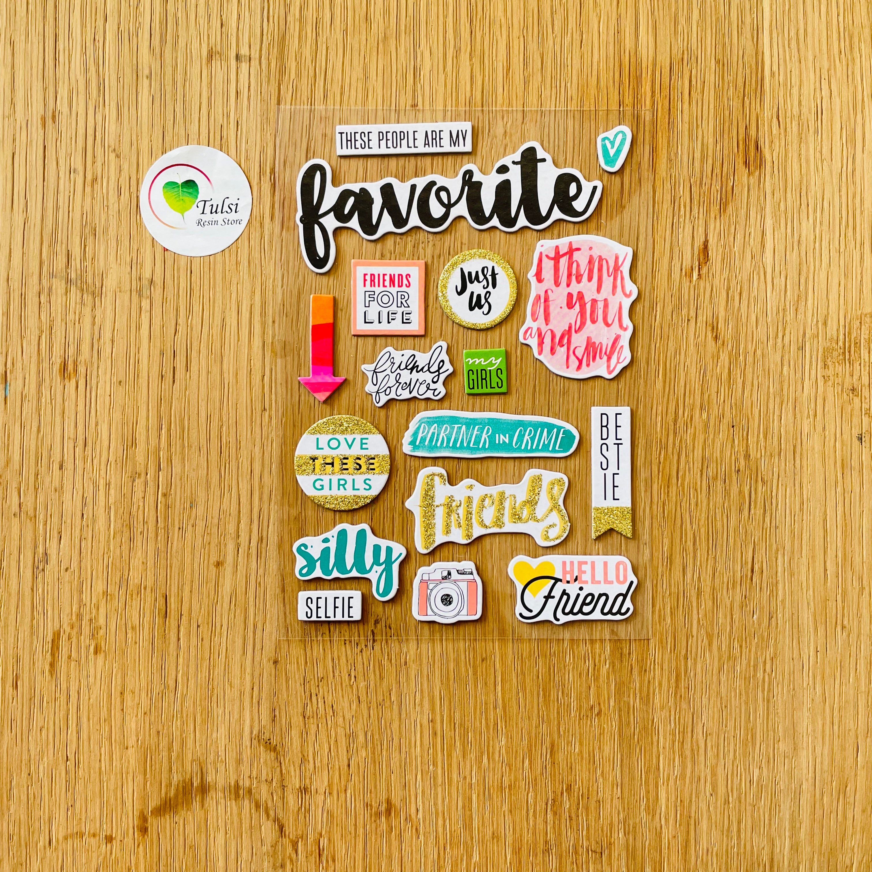 Scrapbook Sticker (A)