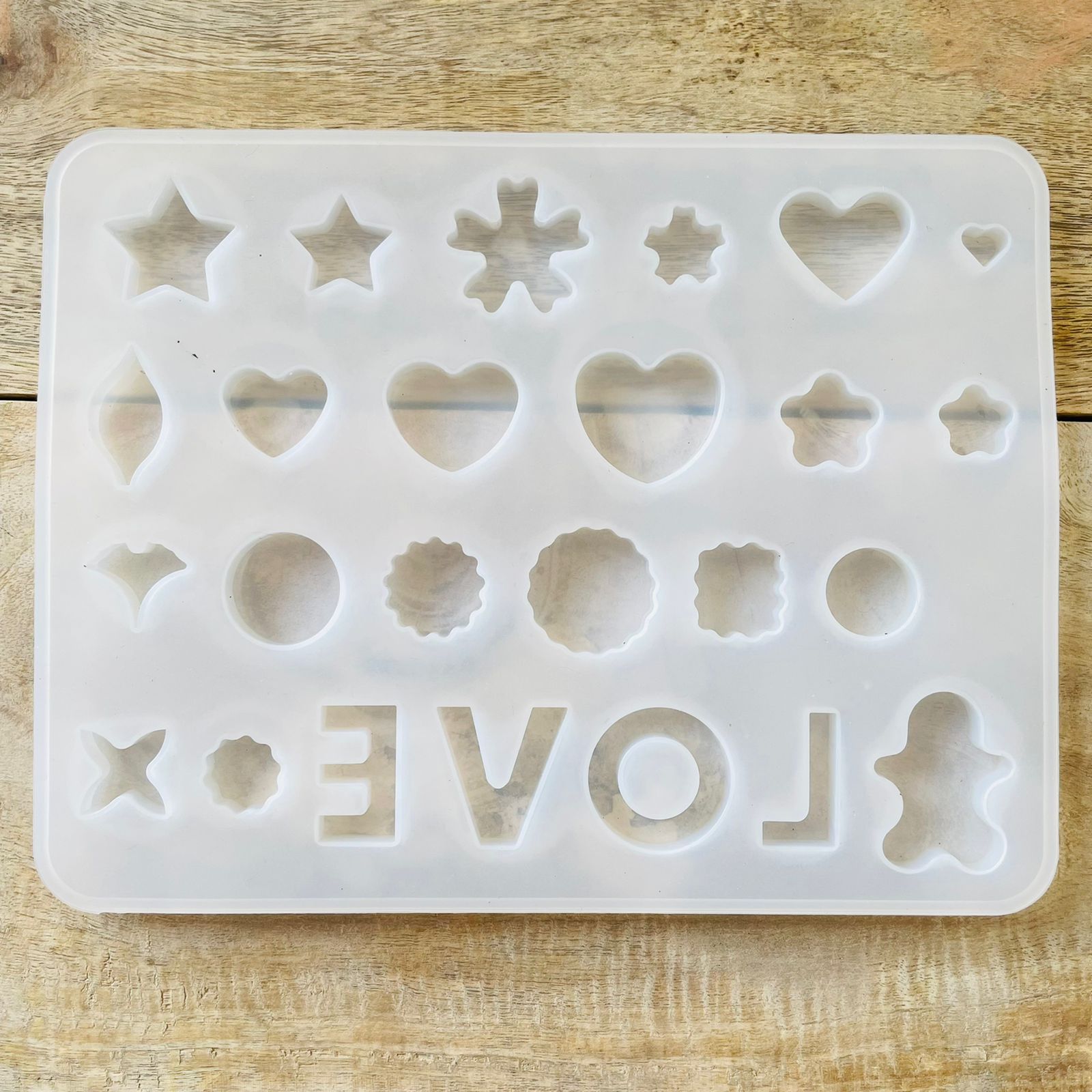 Keychain Mould (C) - Mix Shapes