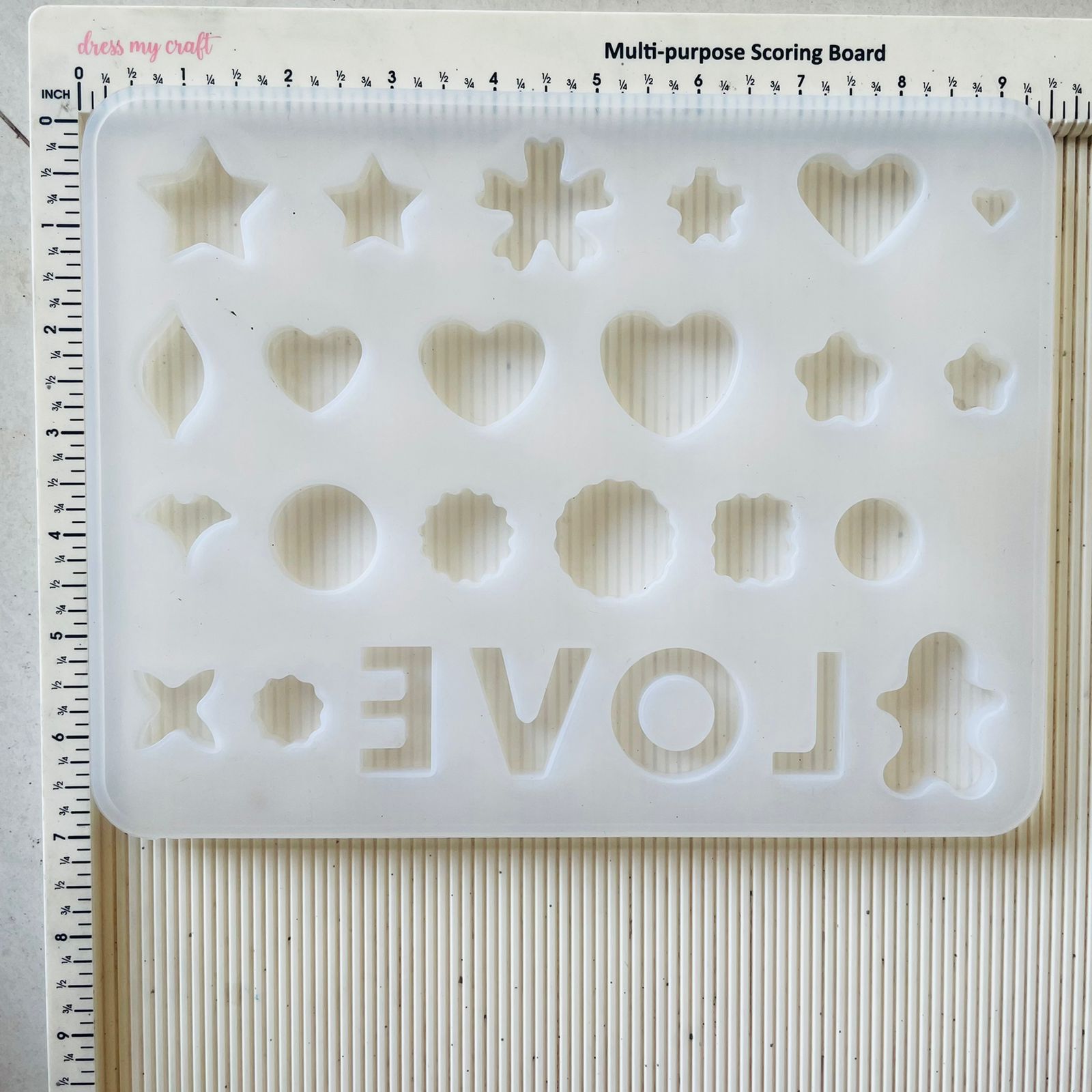 Keychain Mould (C) - Mix Shapes