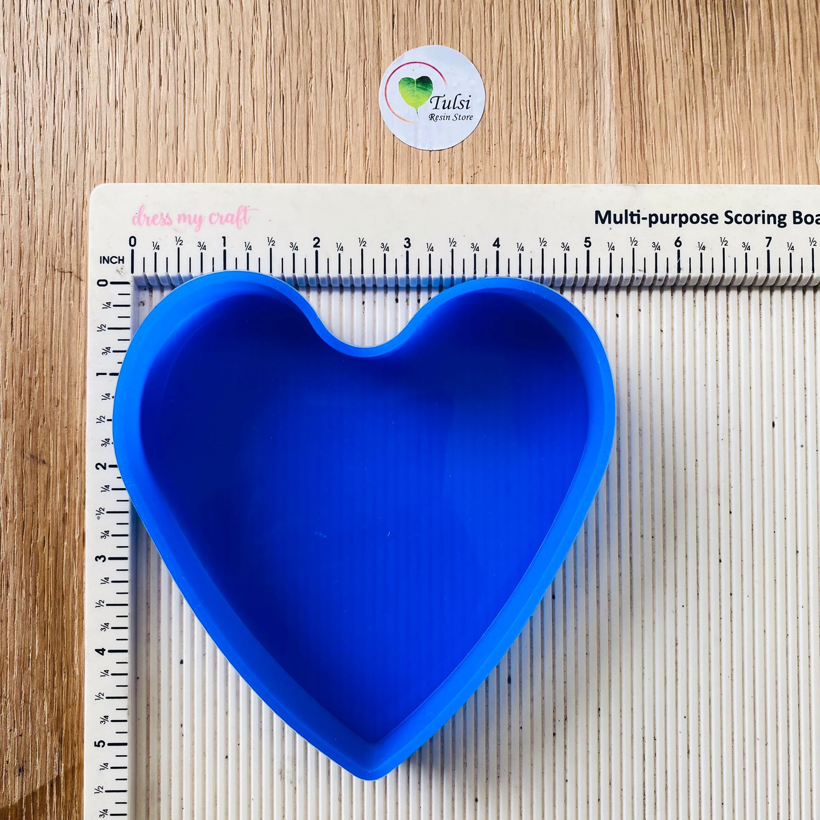 Monogram Heart Mould