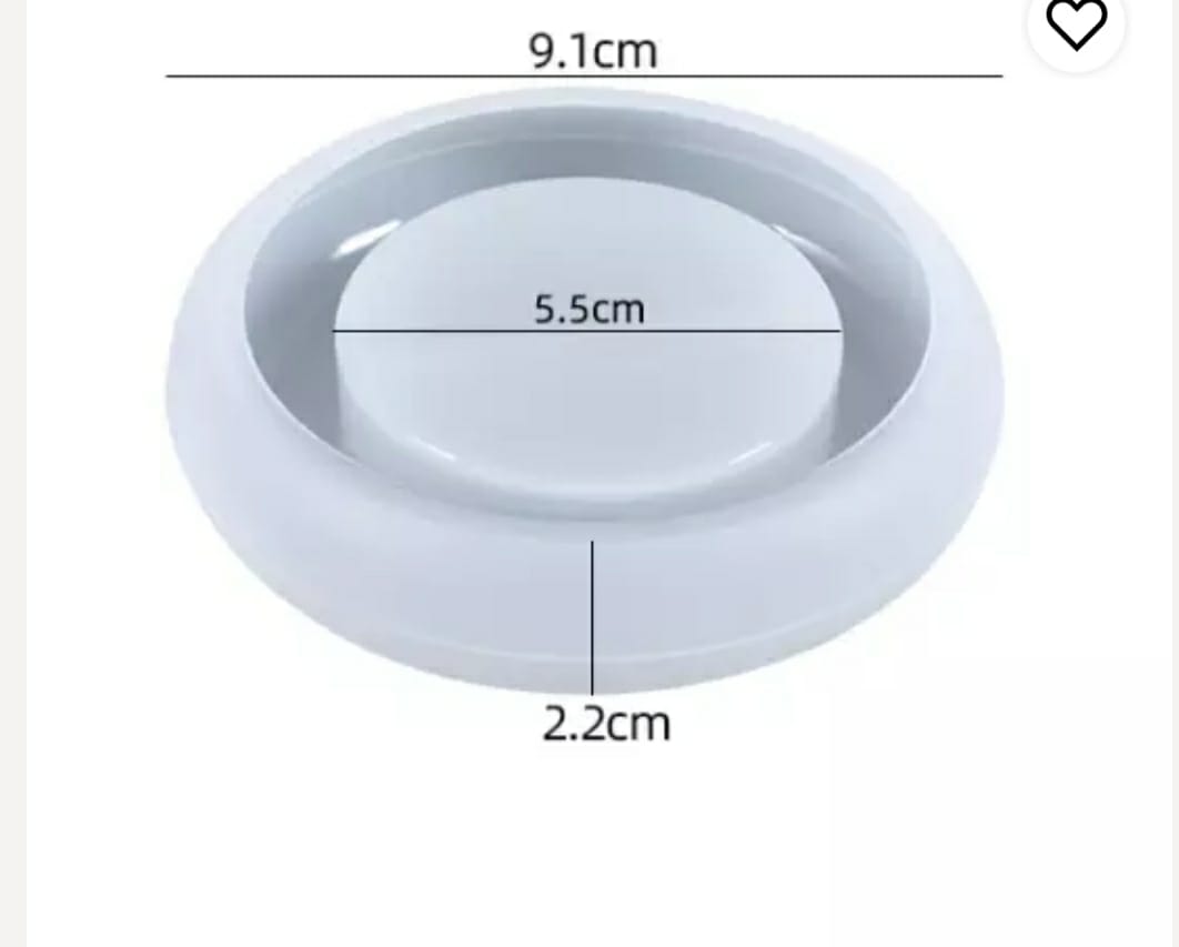 Round Ash Tray / T-Light Holder Mould