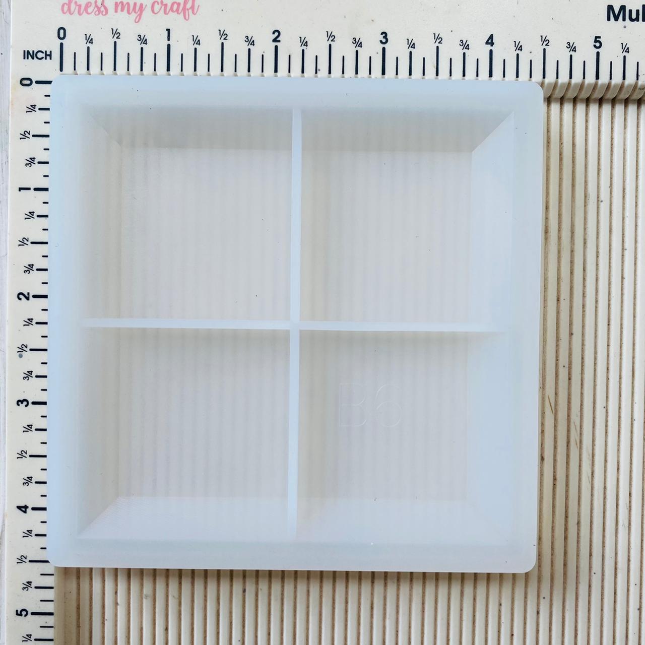 Square Coaster With Boundry