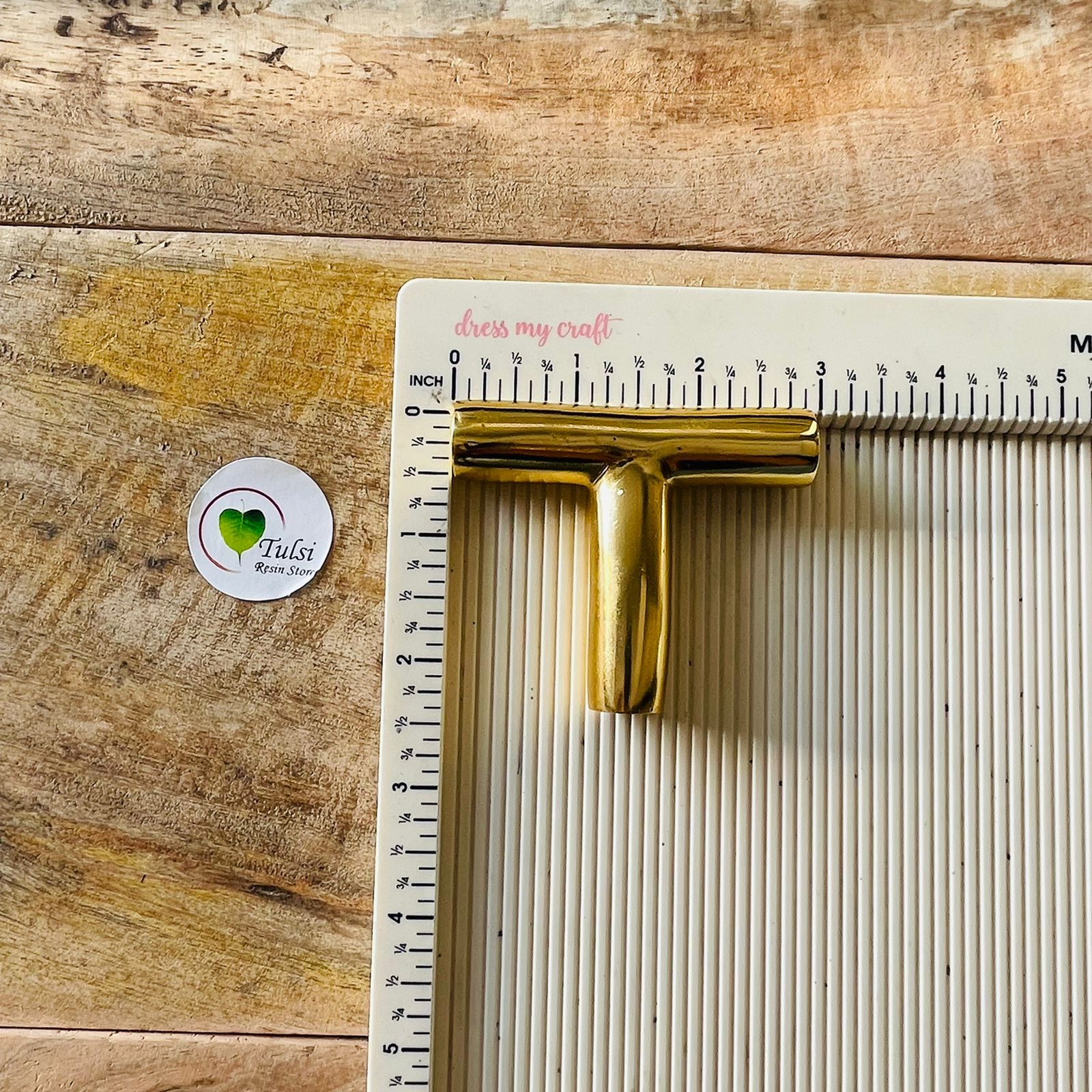 T Shape Metal Tray Handle - Heavy