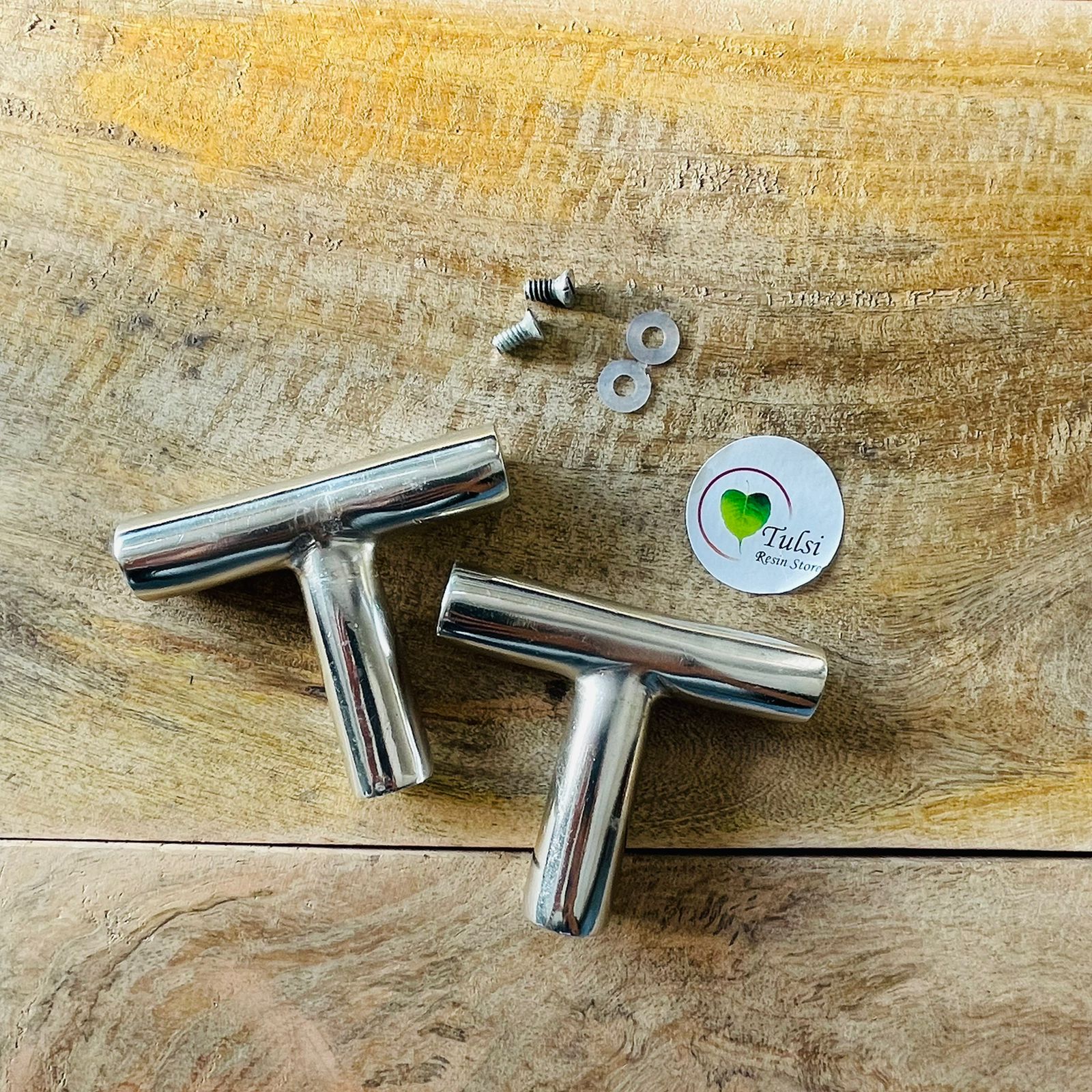 T Shape Metal Tray Handle - Heavy