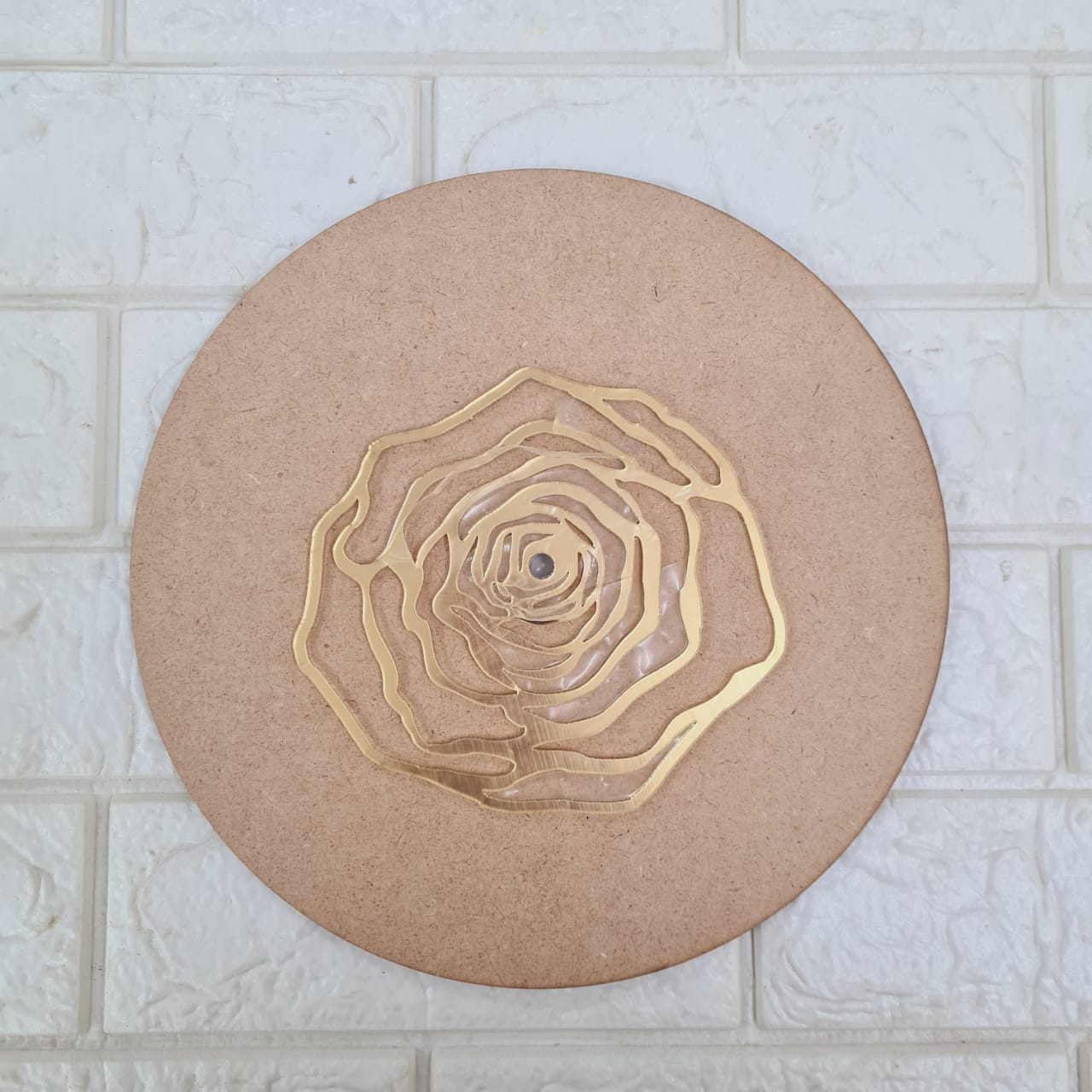 Rose shape acrylic Ring