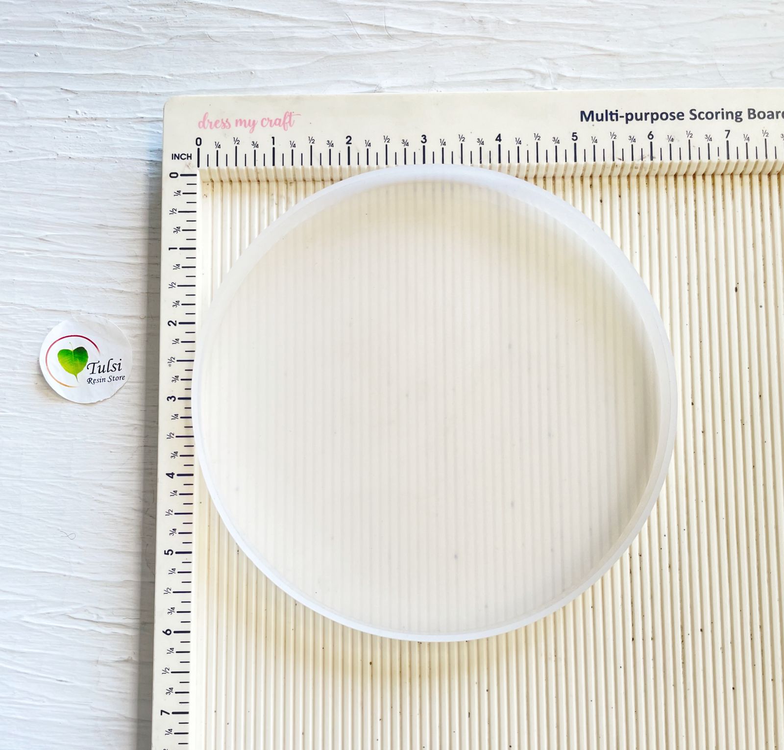 6" Round Coaster Mould