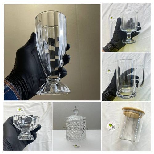 Candle Glass Jars & Cups