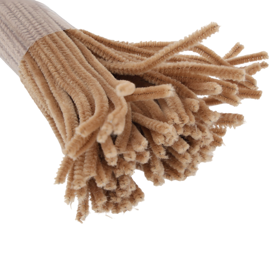 Plain Pipe Cleaners (N) - L.Brown