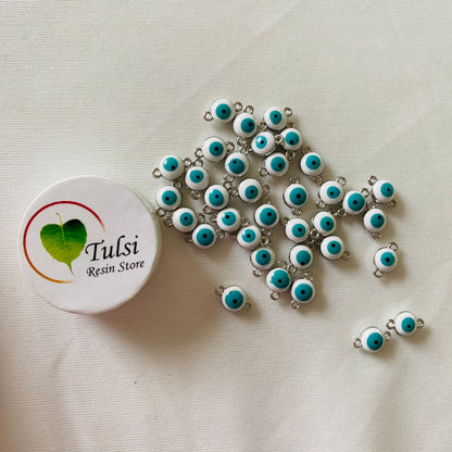 Evil Eye Charm With Two Hooks - B