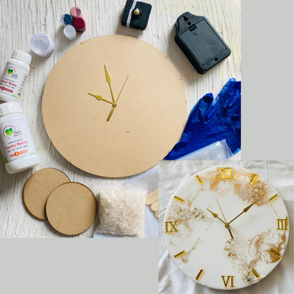 DIY Basic Geode Clock Kit