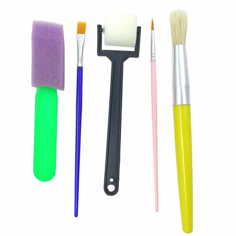 5 Pcs Brush & Sponge set
