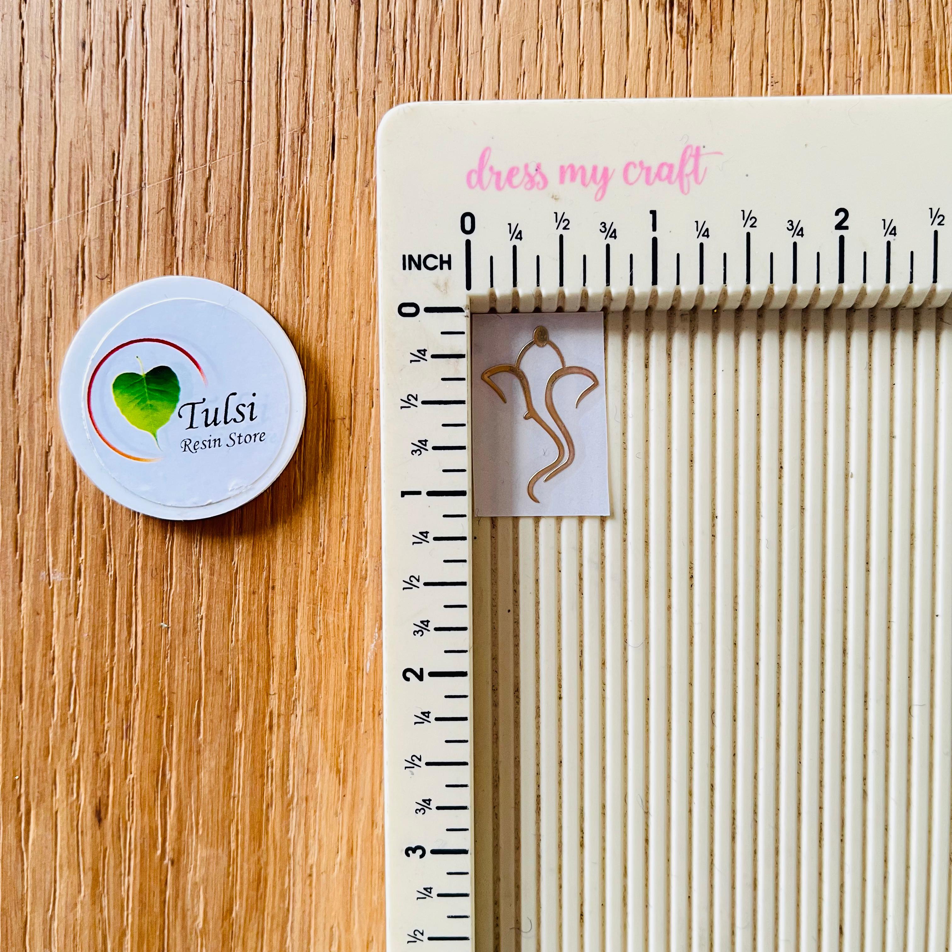 Metal Sticker - Ganpati Small (D)