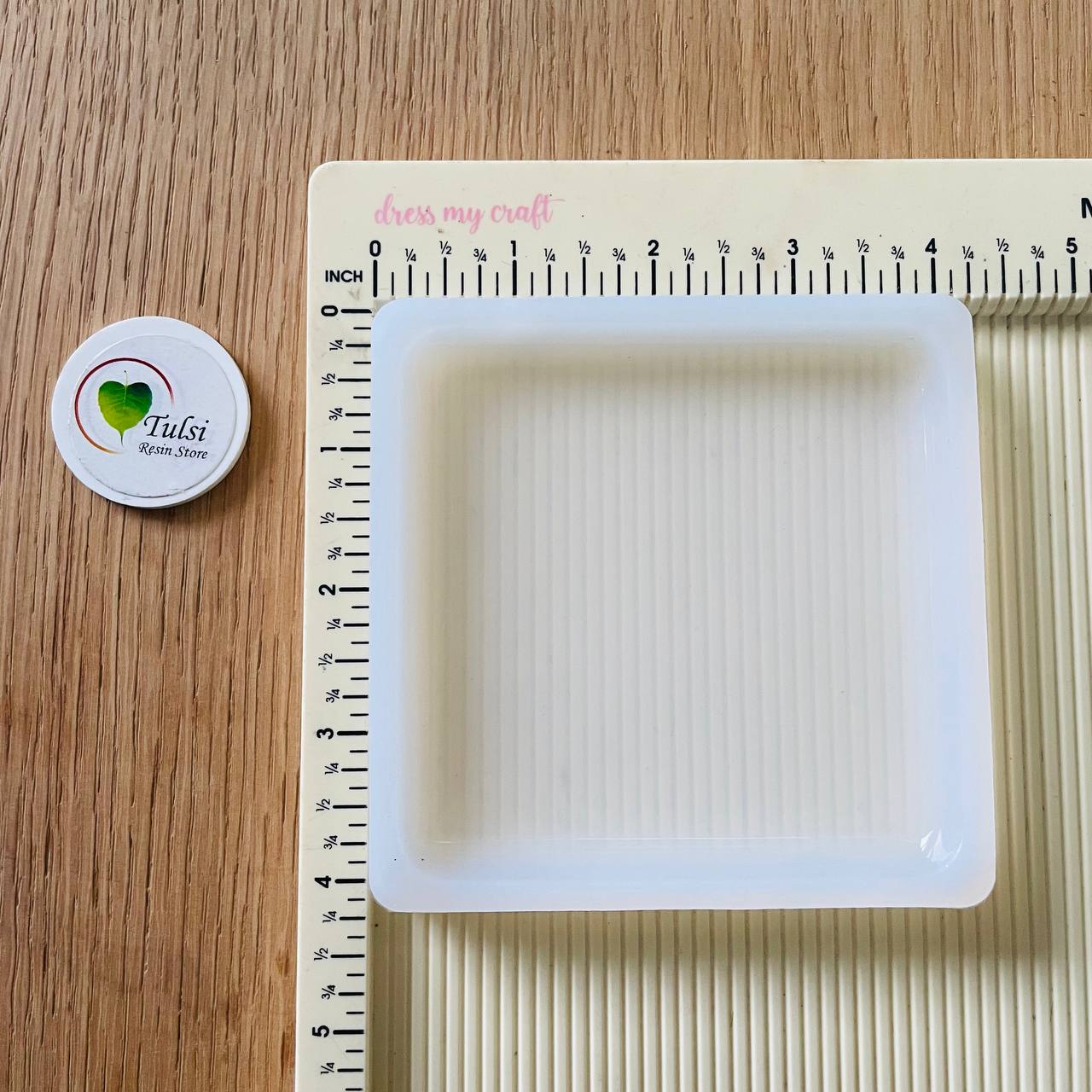 4" square coaster Mould