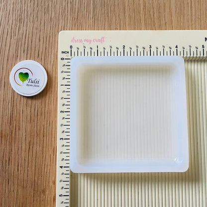 4" square coaster Mould