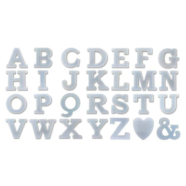 5.5" All Alphabets Mould Set