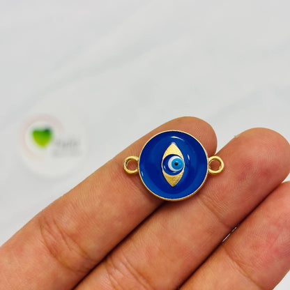 Evil Eye Charm With Two Hooks - C
