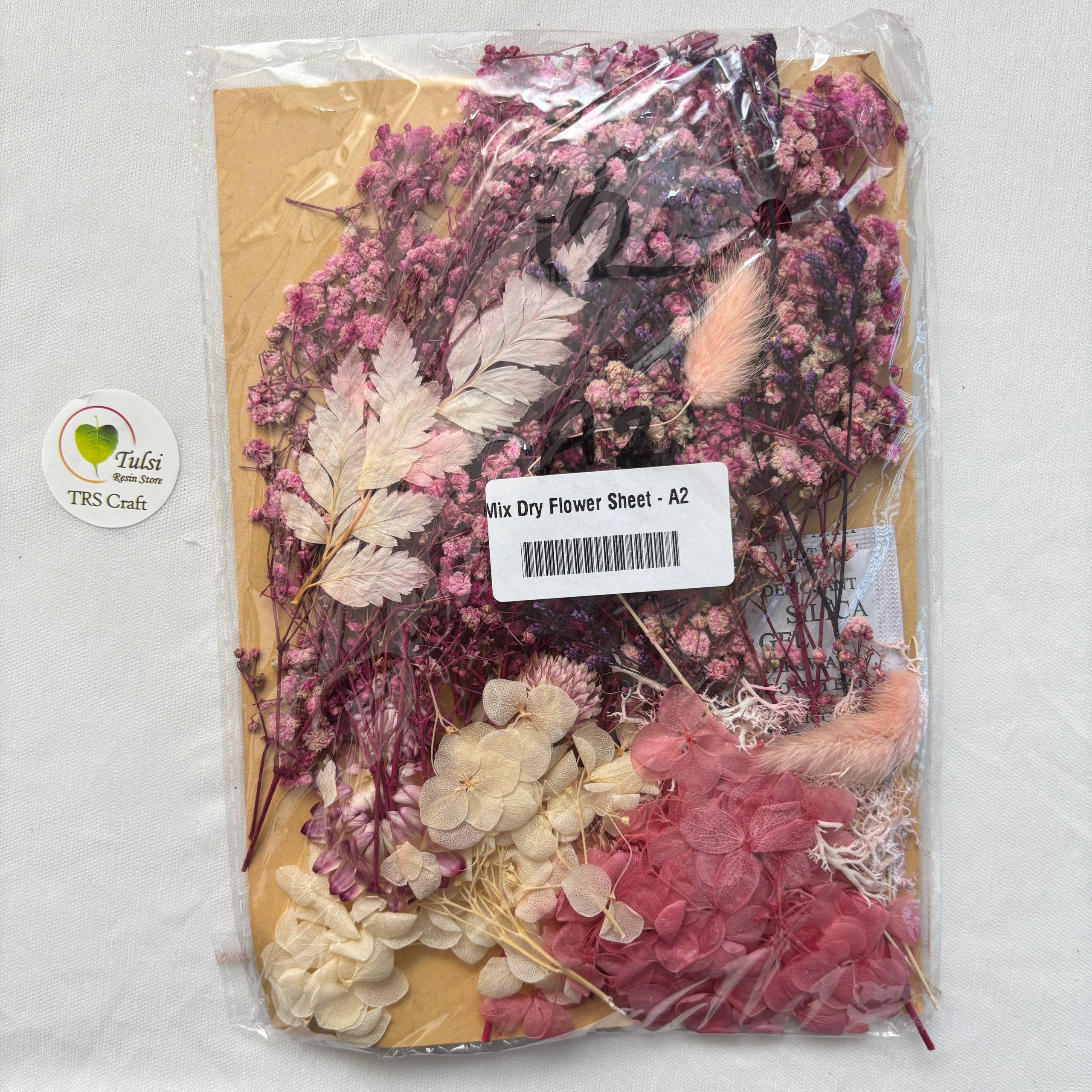 Mix Dry Flower Sheet - A2