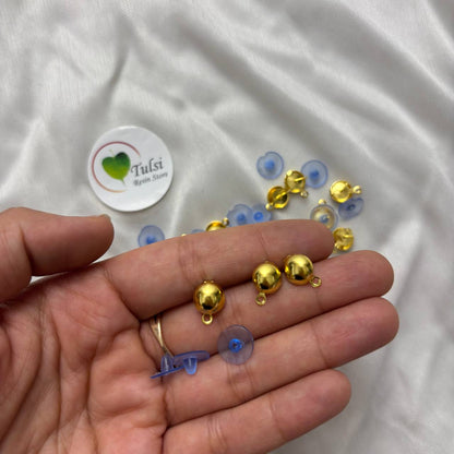 Push back hook with loop (A)