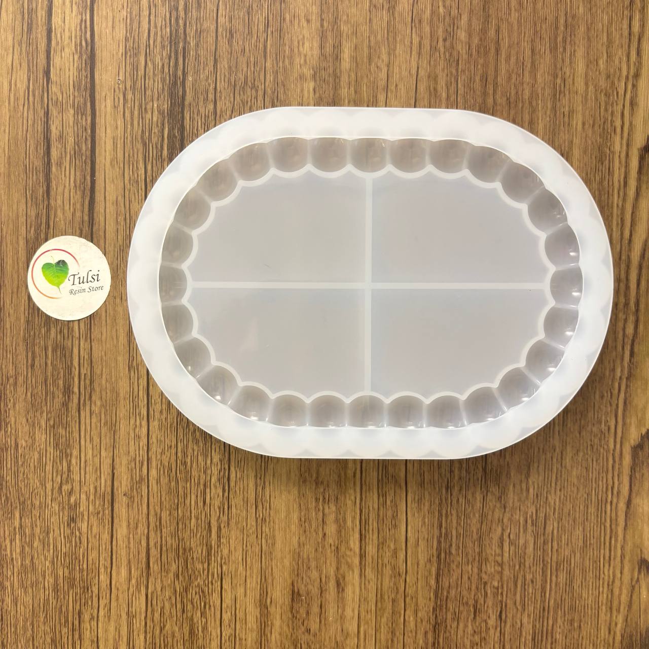 Bubble Edge Oval Trinket Mould