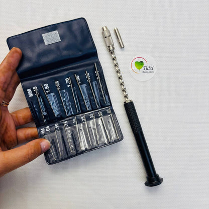 Manual Hand Drill (B)- With 15 Bits