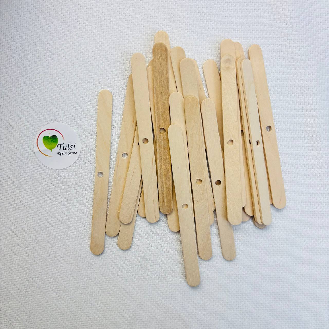 Candle Wick Holder (A) - Wooden