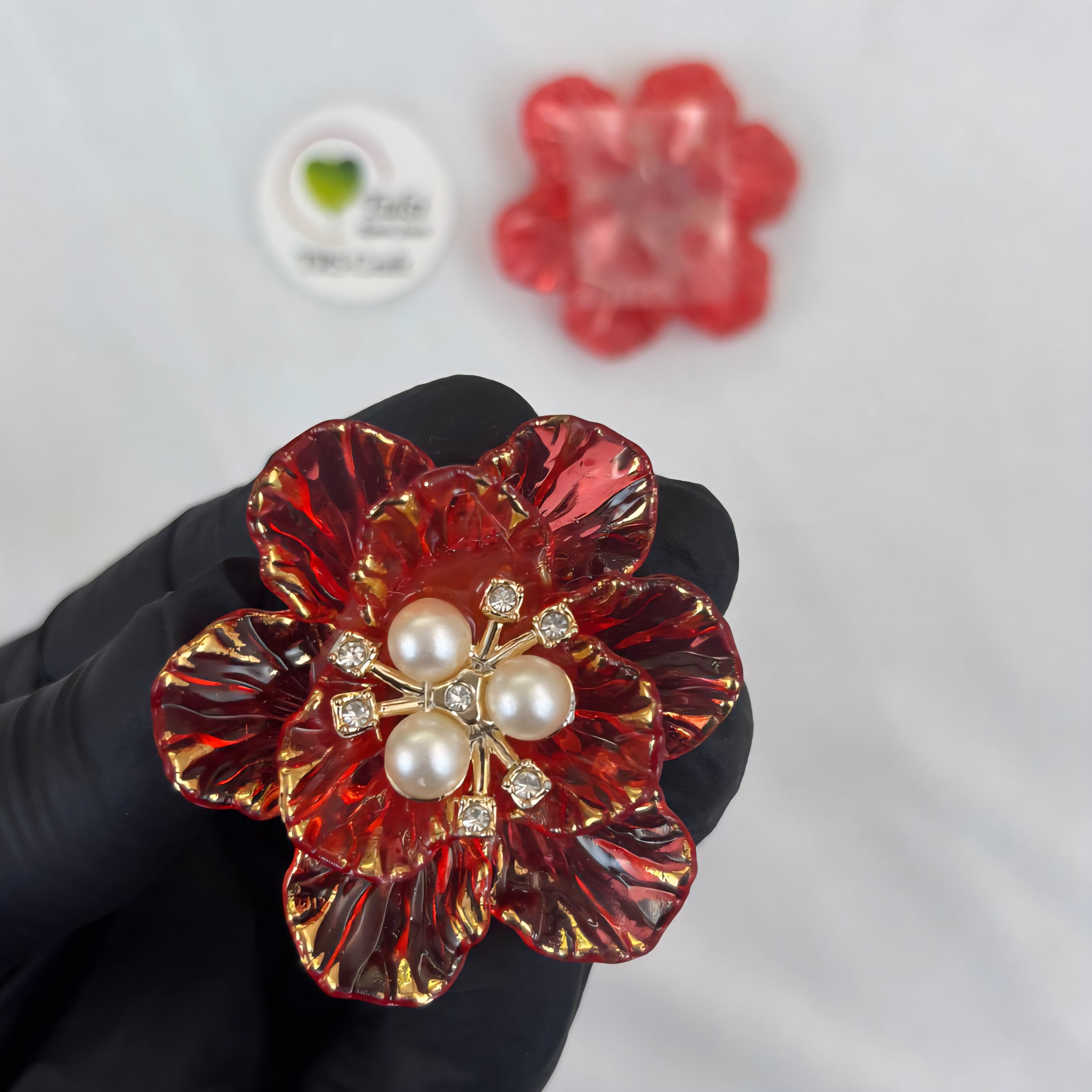 Colourful Plastic Flower (A)