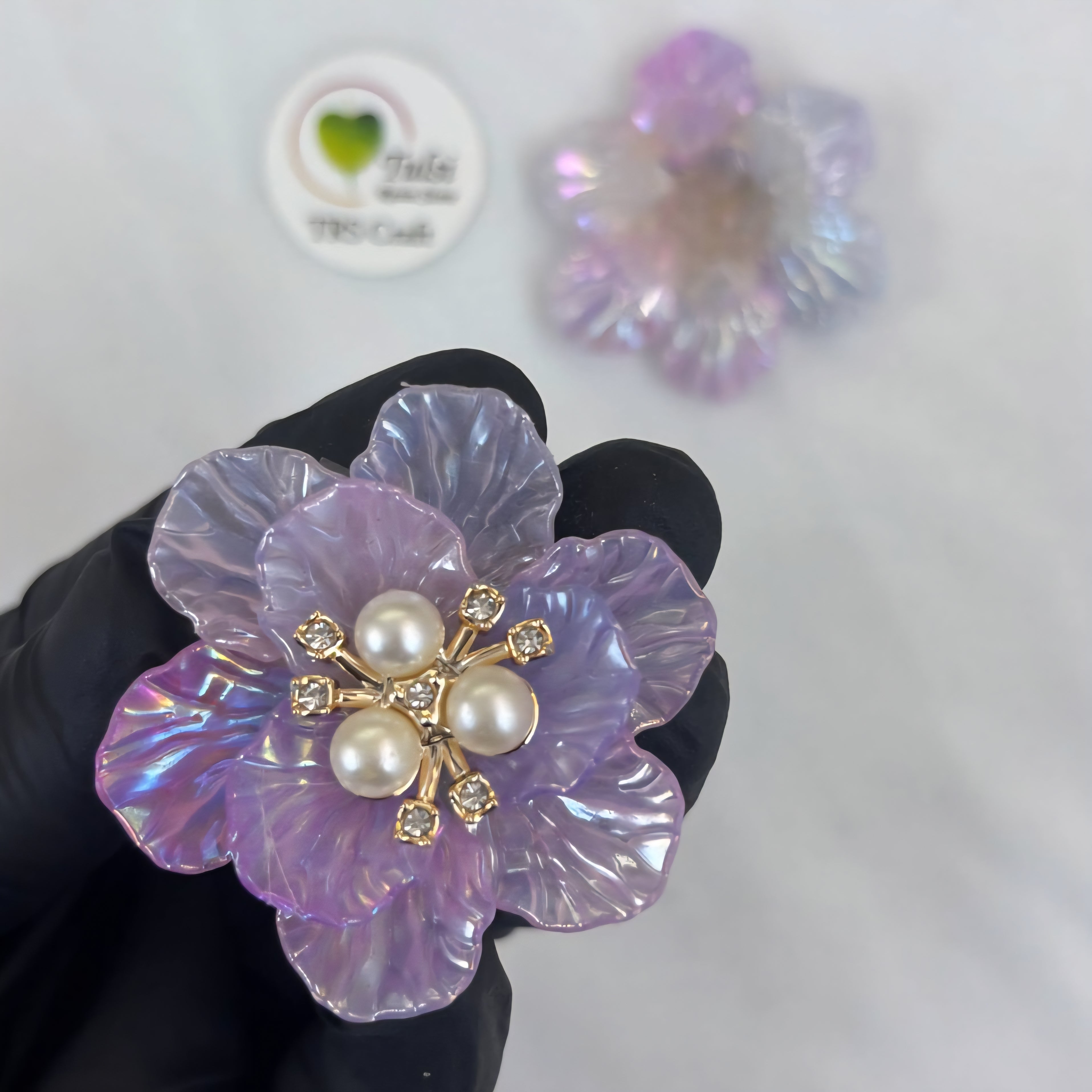 Colourful Plastic Flower (A)