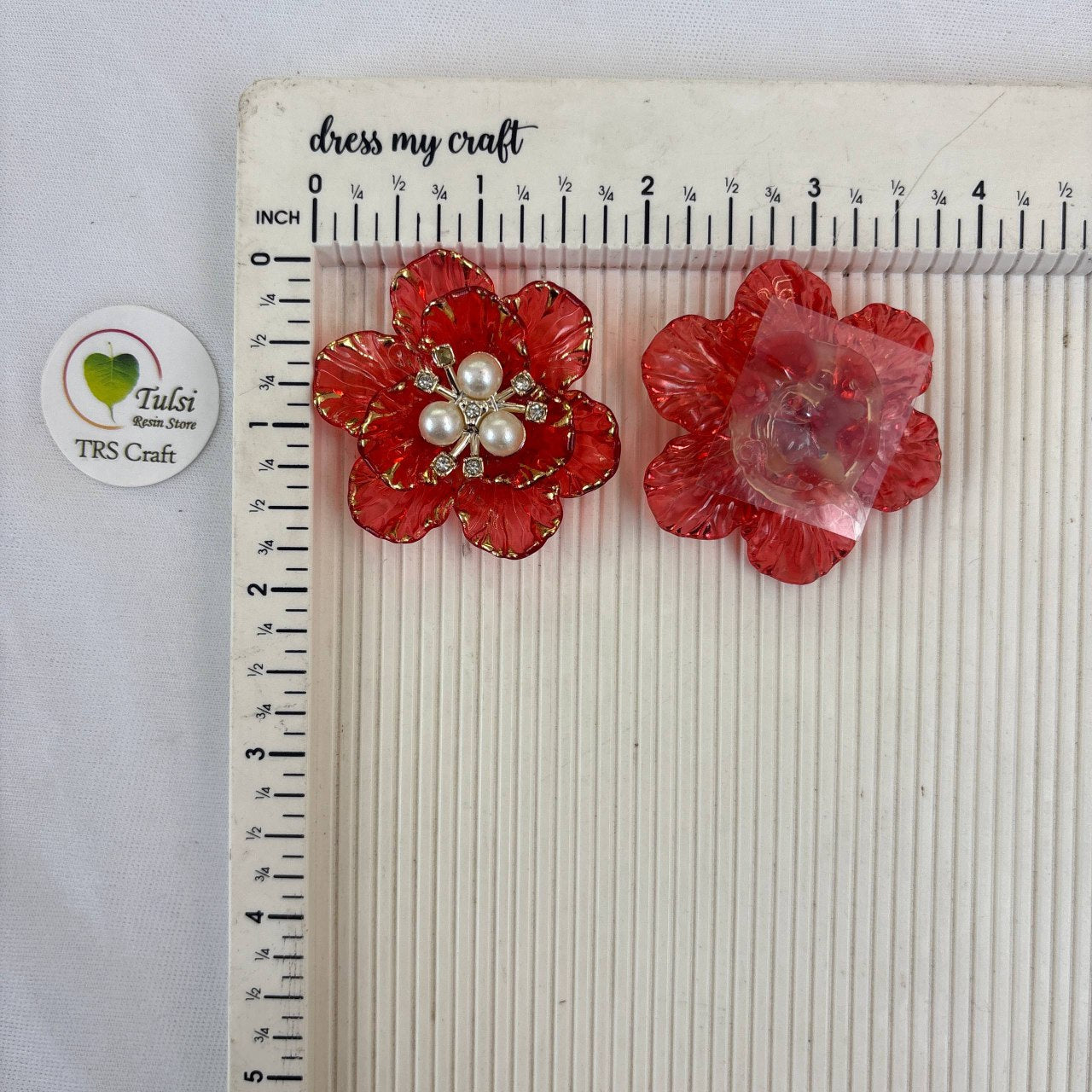 Colourful Plastic Flower (A)