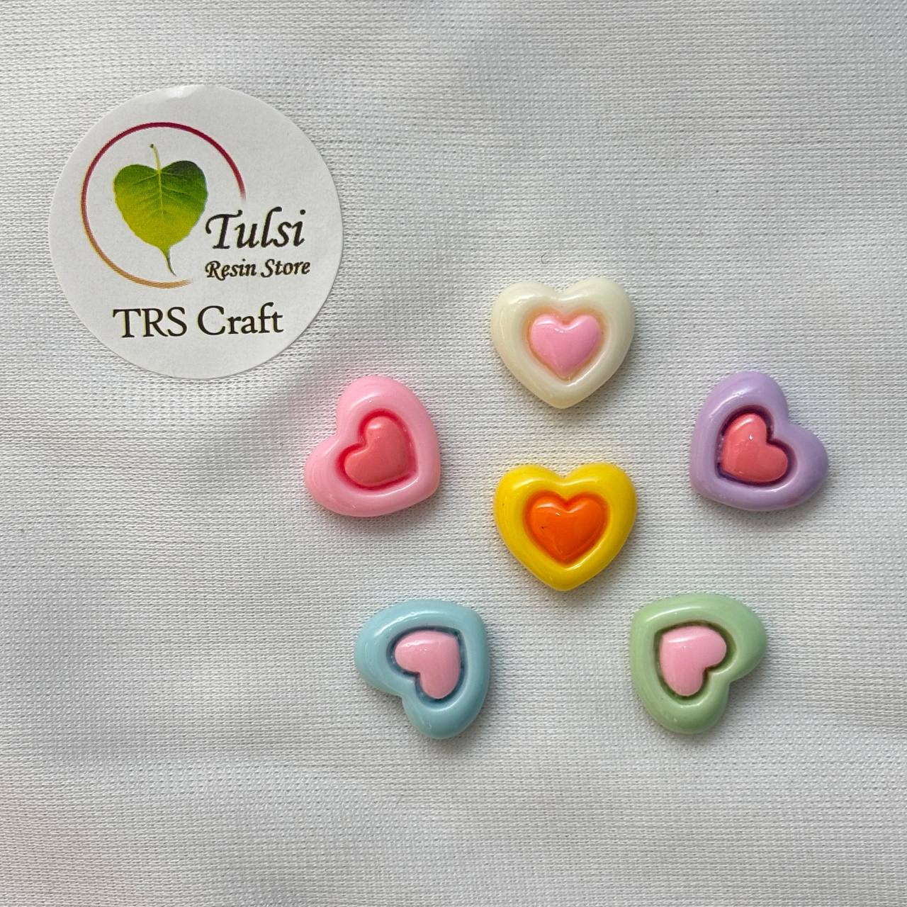 3D Miniature - Heart (5pc)