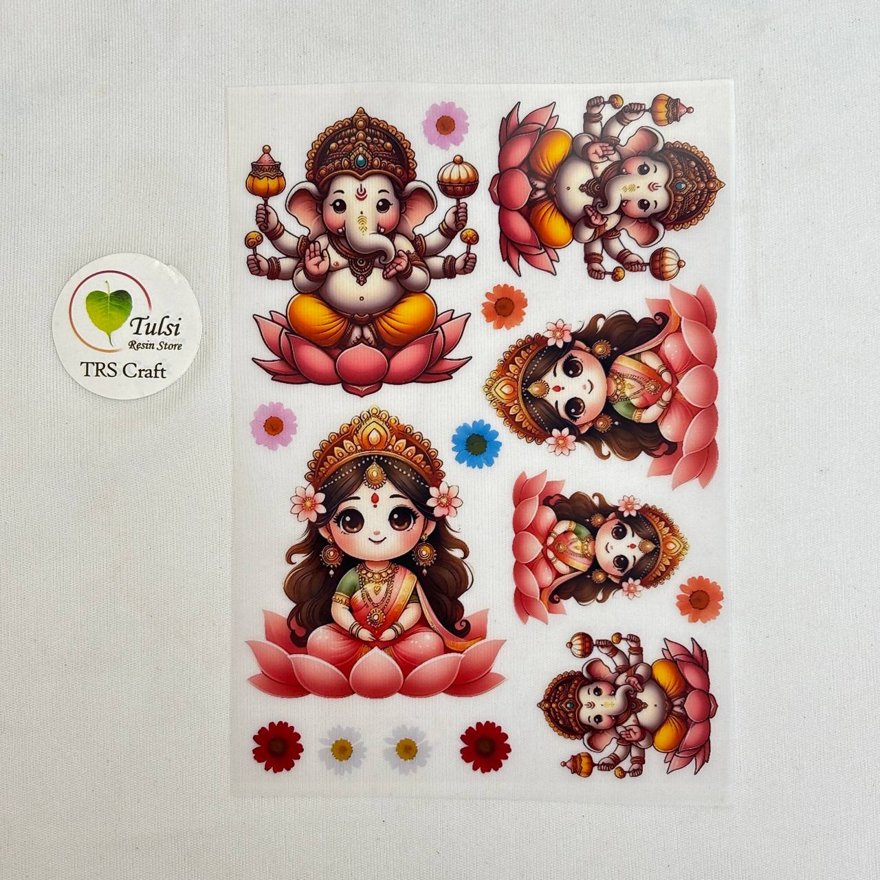 A6 Insert Sheet - God Idols (C)